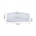 Uxcell Cord Switch On-off Control Spst Rocker For Bedroom Table Lamp Desk Light White