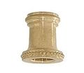 Bp Lamp 15 16 Ht Turned Brass Neck Burnished Lacq 