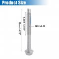 X Autohaux 6pcs New Cab Body Assembly Mount Cushion Bolt 10 9 Grade Mild Steel M12x1 75x120 Fits For Chevrolet Silverado 1500 4