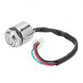 Motorcycle Electric Bike Ignition Switch Set With 2 Keys Replacement Universal For Atv Mini Moto Dirt Starter Engine Button