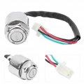 Motorcycle Electric Bike Ignition Switch Set With 2 Keys Replacement Universal For Atv Mini Moto Dirt Starter Engine Button