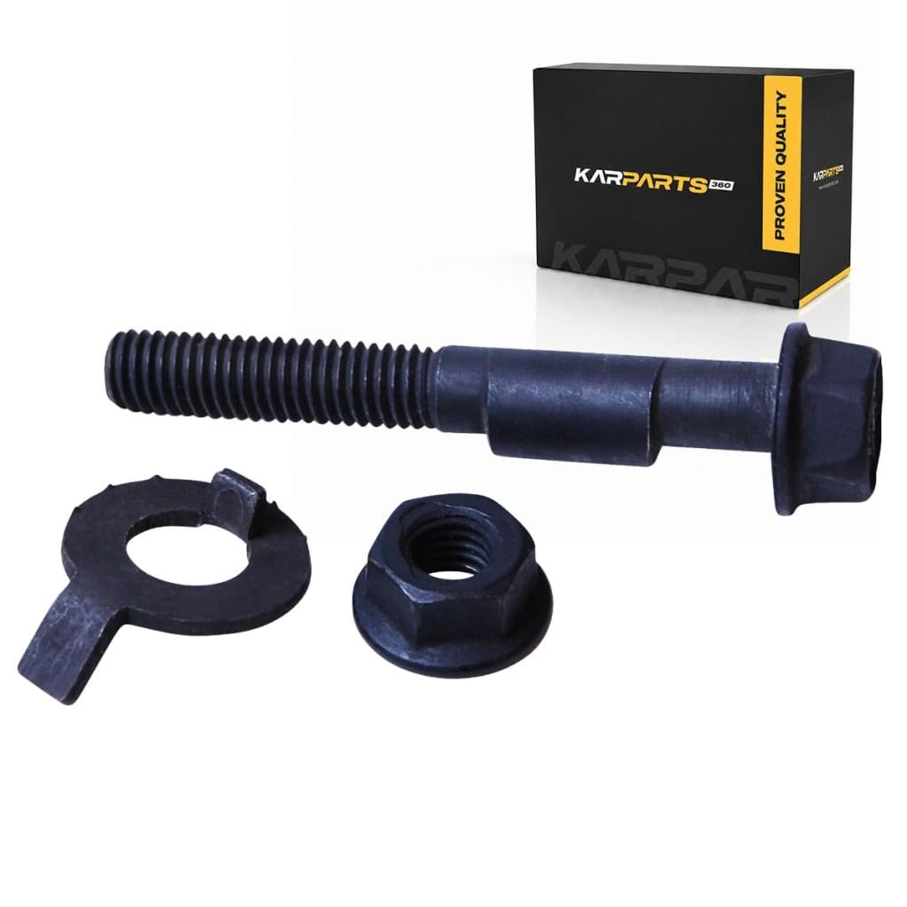 Alignment Cam Bolt Set For 2012 2018 Fiat 500 Camber Adjustment Hexagonal Head Black 2 4 In Length