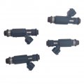 Jesben 195500-4390 4pcs Set Fuel Injectors Nozzles 12 Holes With O-rings Replacement For Nissan Sentra Altima 2 5l Qr25de