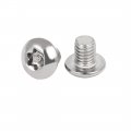 Uxcell M5x6mm 304 Stainless Steel Button Head Torx Security Tamper Proof Screws 30pcs