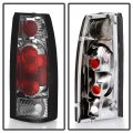 Acanii For 1988-1998 Chevy Gmc C K C10 Silverado Sierra Suburban Tahoe Smoked Tail Lights Brake Lamps G2 Left Right