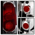 Acanii For 1988-1998 Chevy Gmc C K C10 Silverado Sierra Suburban Tahoe Smoked Tail Lights Brake Lamps G2 Left Right