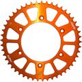 Sunstar 5-354751or Orange Anodized Aluminum 520-51t Works Triplestar Sprocket 