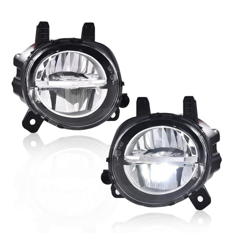 Pair Led Fog Light Lamps For 2012-2018 Bmw 3 Series F30 F35 Lci 320i 328d 330e Lamp Accessories Neblineros Para Autos Delantero
