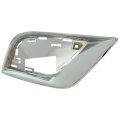 Fog Light Bezel For Jeep Grand Cherokee 2017 2018 2019 2020 2021 Passenger Side Front Chrome Finish Fits Summit Limited X And