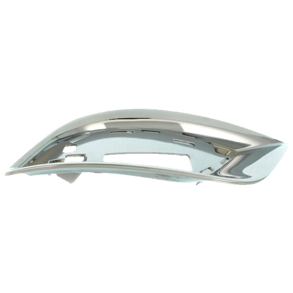 Fog Light Bezel For Jeep Grand Cherokee 2017 2018 2019 2020 2021 Passenger Side Front Chrome Finish Fits Summit Limited X And