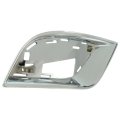 Fog Light Bezel For Jeep Grand Cherokee 2017 2018 2019 2020 2021 Passenger Side Front Chrome Finish Fits Summit Limited X And 