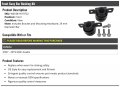 Front Sway Bar Bushing Kit 2-piece With Bracket And Mounting Hardware Compatible 2007-2019 Gmc Acadia