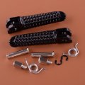 1pair Front Foot Pegs Footrests Compatible For Yamaha Yzf R1 R1m Racebase R1s Limited Edition R6