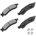 D412 Brake Pads W Hardware Front Disc Pad Set 
