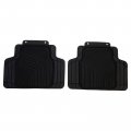 Black Rubber Floor Mat Set Of 4 