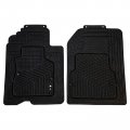 Black Rubber Floor Mat Set Of 4
