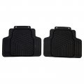Black Rubber Floor Mat Set Of 4