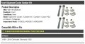 Front Alignment Caster Camber Kit Compatible With 1999-2018 Chevy Silverado 1500