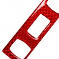 Fsfy Top Roof Reading Light Rear Panel Trim Cover Red Carbon Fiber For Audi Tt 8n 01-06 Hardtop Car