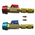 Sy66 Automotive Air Conditioning R134a Valve Core High Low Pressure Tool Quick Remover Installer 