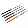 5pcs 4 Diamond Needle File Set Grinding Tool For Deburing Fixing Marble Wood Stone Bone