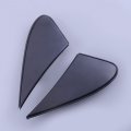 1pair Door Side Rear View Mirror Corner Cover Trim Triangle Fender Compatible For Toyota Corolla 2003-2008