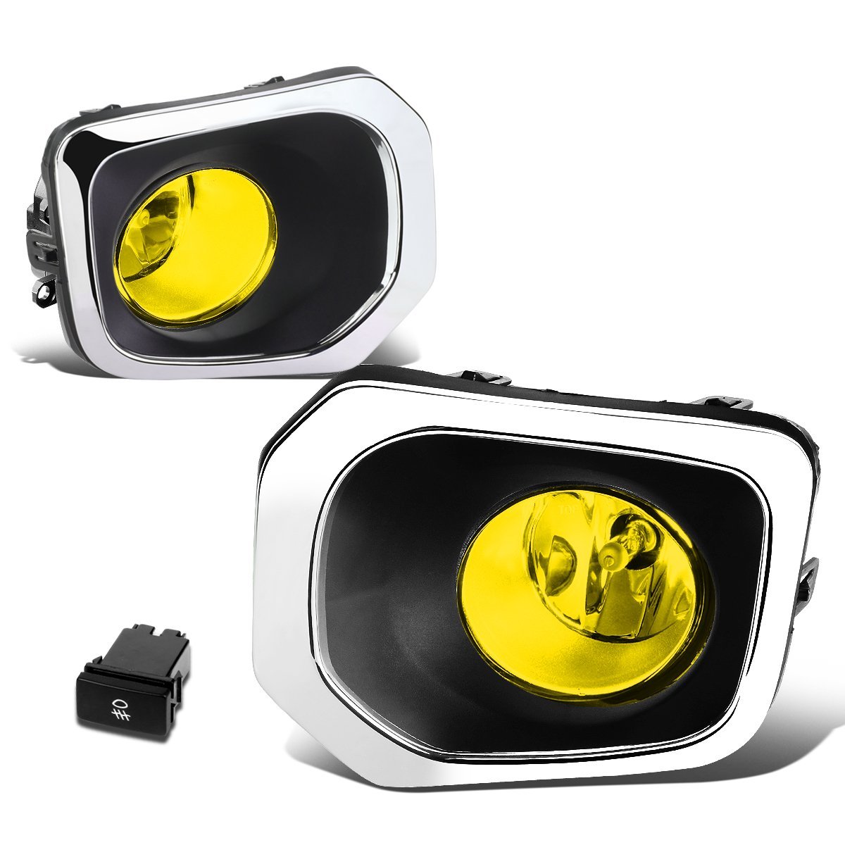 Auto Dynasty Fog Lights Assembly For 2016-2017 Toyota Tacoma Tdriving Bumper Light Bulbs With Switch Driver Passenger Side
