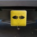 Birds Of Prey Black Mask Club Logo Tow Trailer Hitch Cover Plug Insert