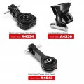 A-premium 3pcs Engine Motor Mount And Torque Strut Set Compatible With Honda Civic 2006 2007 2008 2009 2010 2011 L4 1 8l