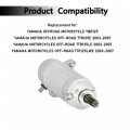 Waltyotur Starter Replacement For Yamaha Motorcycle Ttr125e Ttr125le Ttr125lwe