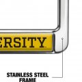 Alabama State University Hornets Full Size Standard License Plate Metal Frame