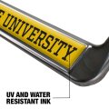 Alabama State University Hornets Full Size Standard License Plate Metal Frame