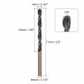 Uxcell 12pcs Jobber Drill Bits 4mm 0 157 Black Nitride Gold Titanium Coated M2 High Speed Steel Hss Twist For Stainless