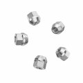 20pcs Silver Open End Lug Nuts Metric 14x1 5 Thread Size 0 83 Length Cone Conical Taper Acorn Seat 19mm 3 4 Hex Head Compatible