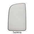 Spieg Driver Side Mirror Glass Replacement For Mercedes Freightliner Sprinter 2019-2022 Non-heated W Backing Plate Lh