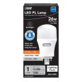 Feit Pl26ab V Cct Ledg2 4-pin Color Selectable Pl Lamp 2700 3500 4000k All-in-one 26 Watt Vertical Replacement