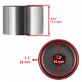 Caltric 8x Intake And Exhaust Valve Tappet Compatible With Suzuki Tl1000s 1997 1998 1999 200 2001