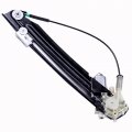 Power Window Regulator Without Motor Replacement Rear Side A Pair Set Fit For 2001-2005 Bmw 325i 330i 330xi 2000 323i 328i