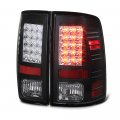 2013-2018 Ram 1500 2500 3500 Led Model Driver Passenger Side Black Bezel Premium Tail Light Brake Lamp Housing Assembly 