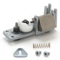 Jackson 30847628 Satin Aluminum Back Plate Sub Assembly For Left Hand Reverse Bevel 1095 Series Crossbar Rim Panic Exit Device 