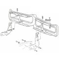 1968-69 Gto Nose To Lower Bumper And Support Bracket Hardware 8pc Inl10344 