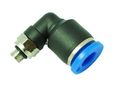 Mettleair Mtl 1 4-0 Push To Connect L Shaped Elbow Male Fitting 4 Od 10-32 Unf 