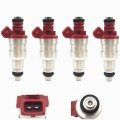 Set Of 4pcs Bac906031 High Performance Fuel Injectors Fits 1991-1997 For V W Golf Jetta 2 0l Gasoline