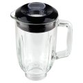 Veterger Replacement Parts 5-cups Glass Jar With Lid For Black Decker 10-speed Blender Bl2010bpa Bl2010bp Bl2020s Bl-2020 
