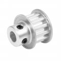 Uxcell Aluminum 12 Teeth 7mm Bore 5 08mm Timing Belt Pulley For 10mm