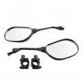 Lirun Handlebar Rear View Side Mirrors Set Mount Plastic Motorcyle For Arctic Cat Atv 450 500 550 650 700 1000