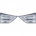 Toyota Sienna 2011-2020 Inner Tail Light Assembly Driver And Passenger Side Pair Se Model On Liftgate Dot Certified Replacement 