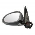 Ocpty Driver Side View Mirror Compatible With 2005-2010 V W For Jetta 5 Primed Power Heated Signal Puddle Lamp Manual Folding