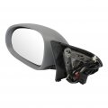Ocpty Driver Side View Mirror Compatible With 2005-2010 V W For Jetta 5 Primed Power Heated Signal Puddle Lamp Manual Folding