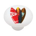 Surf Time High Gloss Ceramic Drawer Knob 